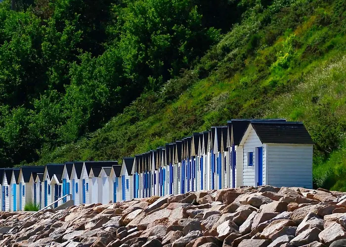 Nyaraló Avec Piscine Privee, Sauna, Jardin Et Parking Barneville-Carteret