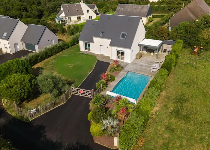 Avec Piscine Privee, Sauna, Jardin Et Parking Feriehus Barneville-Carteret